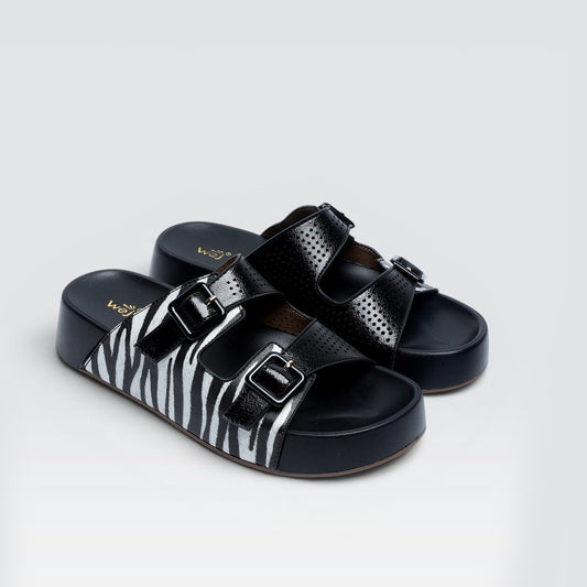 Black Comfort Slides 8003551