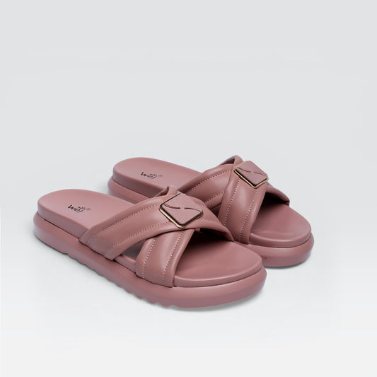 Dark Pink Casual Slipper 8003697