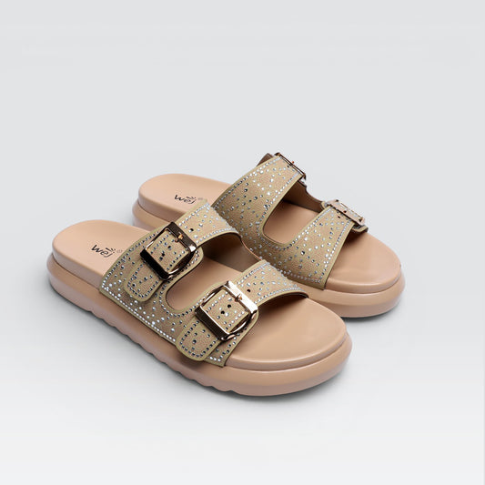 Beige Comfort Slides 8003565