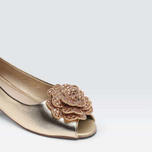 Gold Formal Pumps 8007244