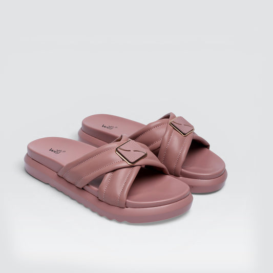 Dark Pink Casual Slipper 8003697