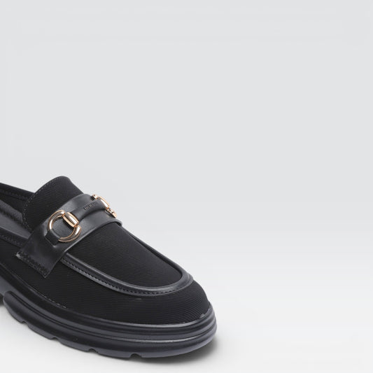 Black Casual Mules 8007270
