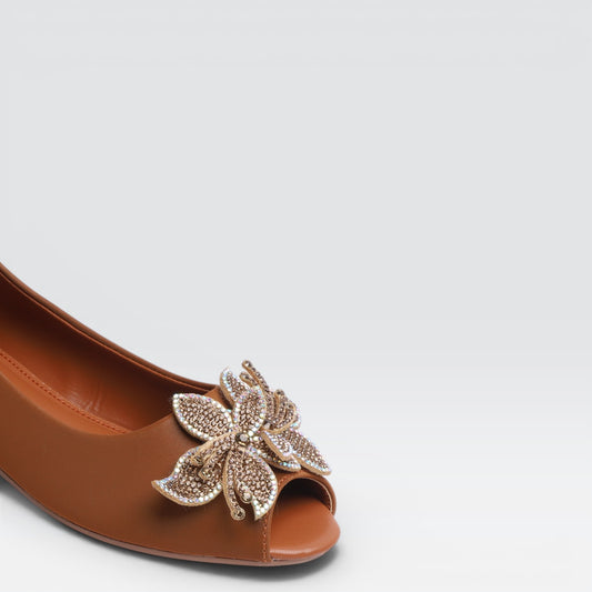 Mustard Formal Pumps 8007246