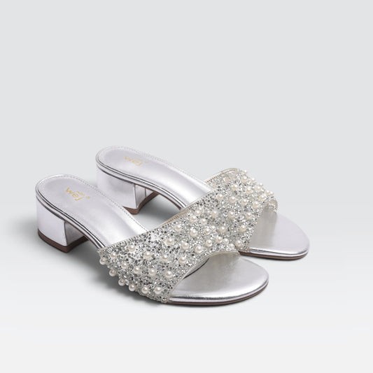 Silver Formal Slipper 8103102