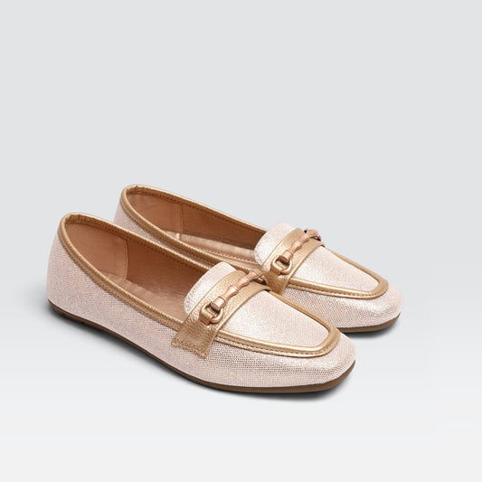 Peach Formal Moccasins 8004630