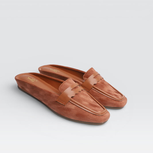 Tan Casual Mules 8007249