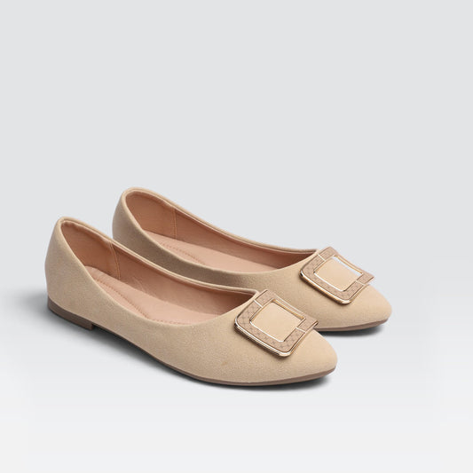 Beige Casual Pumps 8006347