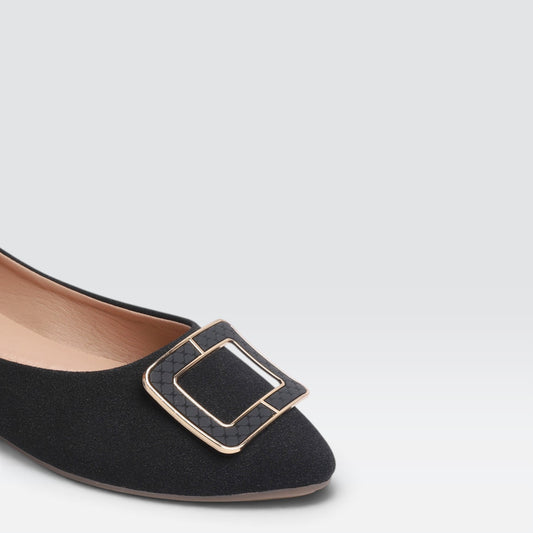Black Casual Pumps 8006347