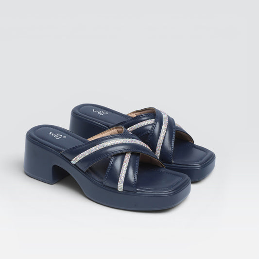 Navy Casual Slipper 8003450