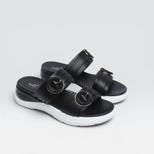 Black Comfort Slides 8003672