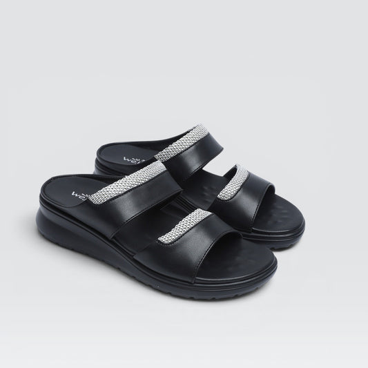 Black Comfort Slides 8003684