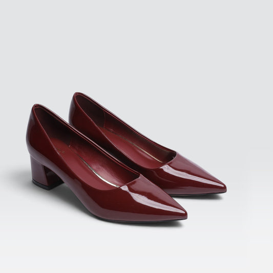 Maroon Formal Court Shoes 8108176