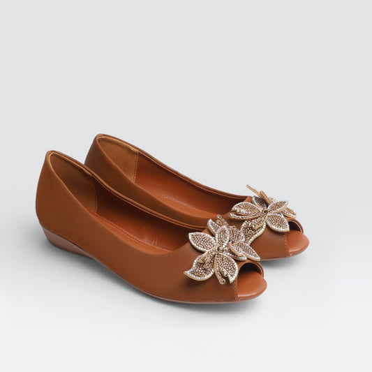 Mustard Formal Pumps 8007246