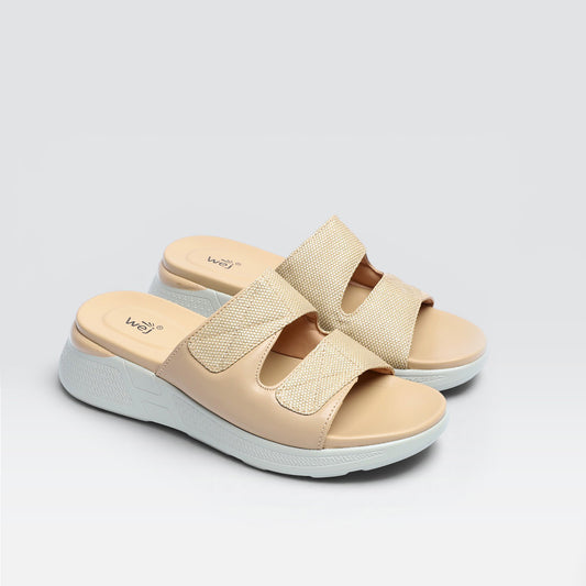 Beige Comfort Slides 8003664