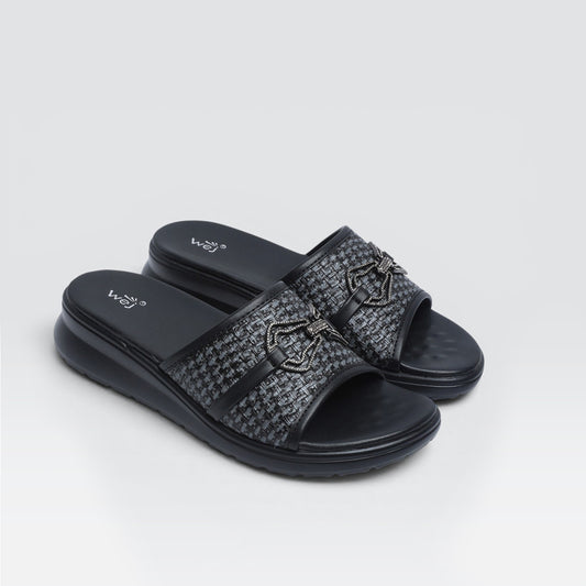 Black Comfort Slides 8003683