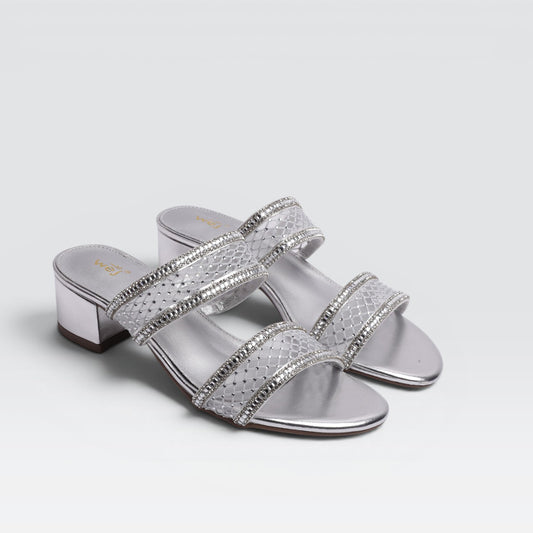 Silver Formal Slipper 8103105