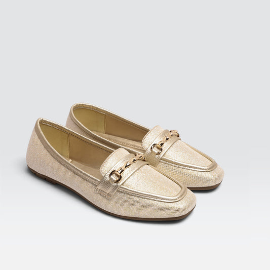Gold Formal Moccasins 8004630