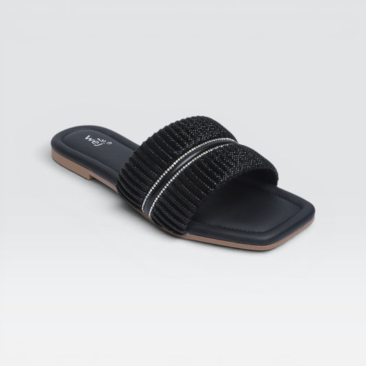 Black Casual Slipper 8003582