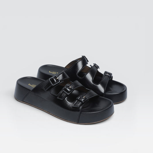 Black Casual Slipper 8003555