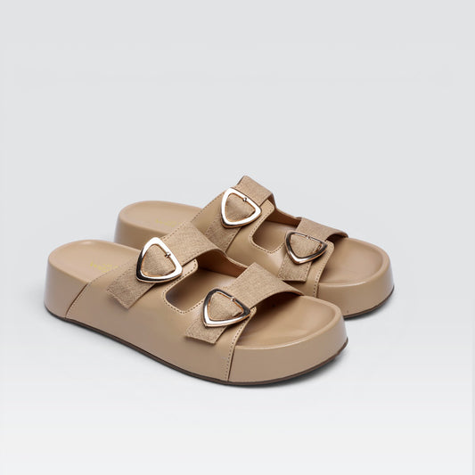 Beige Casual Slipper 8003554