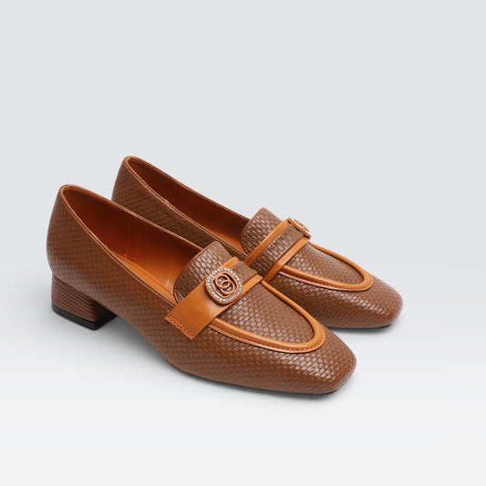 Tan Casual Moccasins 8108236