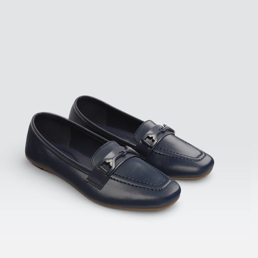 Navy Casual Moccasins 8004626
