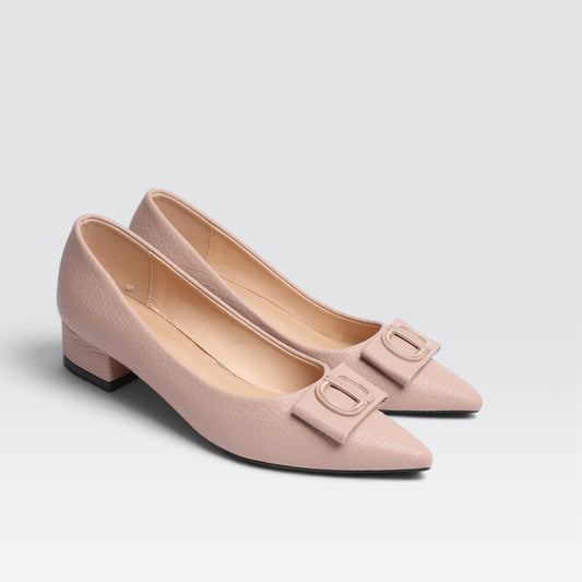 Beige Formal Court Shoes 8108169