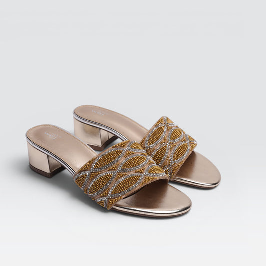 Gold Formal Slipper 8103110