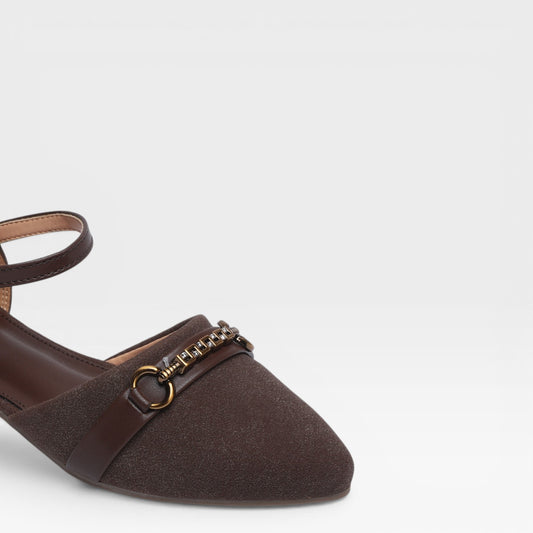 Brown Casual Pumps 8002385