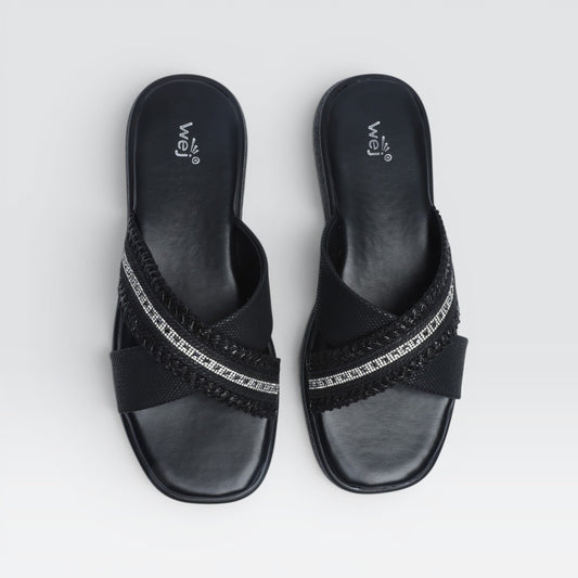 Black Casual Slipper 8003572