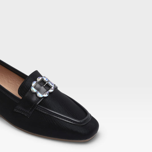 Black Casual Moccasins 8004420
