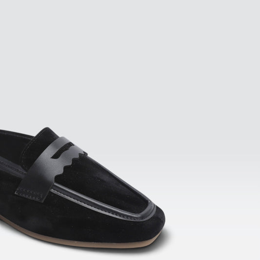 Black Casual Mules 8007249