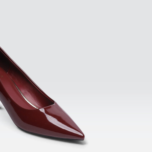 Maroon Formal Court Shoes 8108176