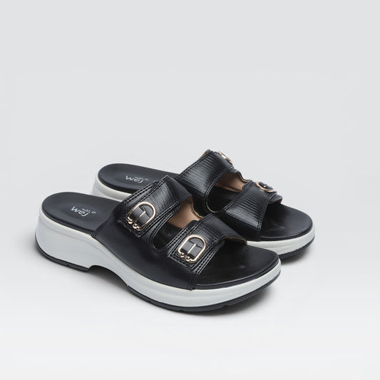 Black Casual Slipper 8003644