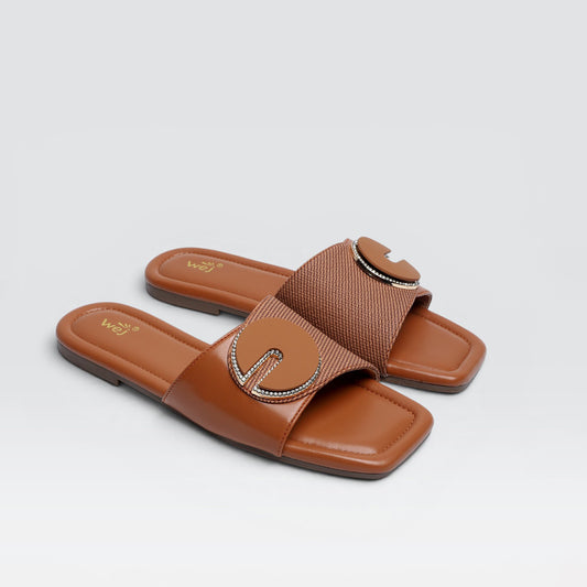 Tan Casual Slipper 8003715