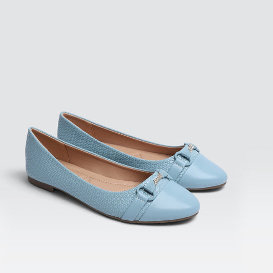 Sky Blue Casual Pumps 8006353