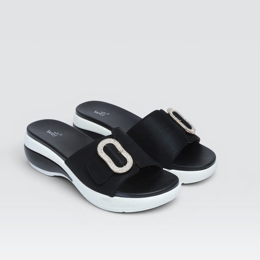Black Casual Slipper 8003654