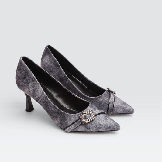 Black Formal Court Shoes 8108257