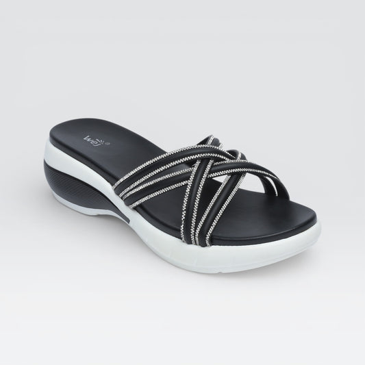 Black Casual Slipper 8003656