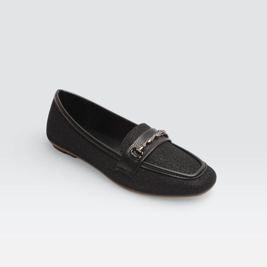 Black Formal Moccasins 8004630