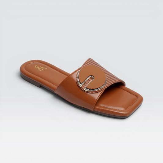 Tan Casual Slipper 8003715