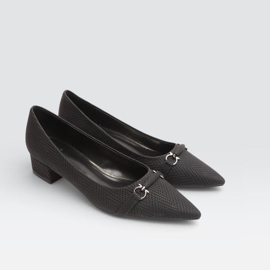 Black Formal Court Shoes 8108276