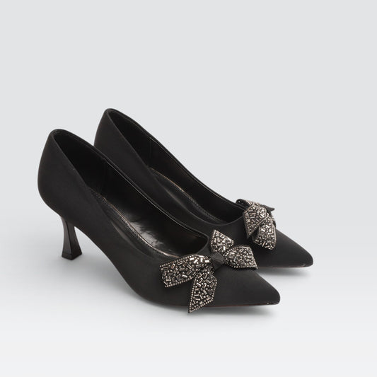 Black Formal Court Shoes 8108258