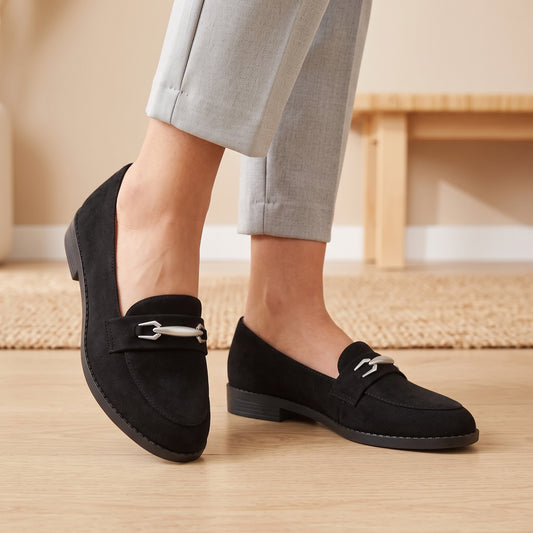 Black Casual Pumps 8004475