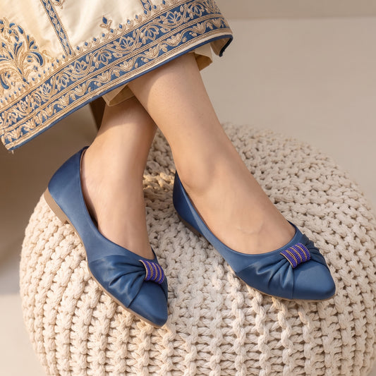 Blue Casual Pumps 8006340
