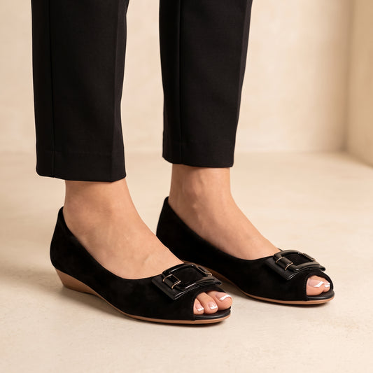 Black Casual Pumps 8007245