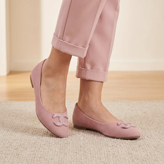 Tea Pink Casual Pumps 8006357