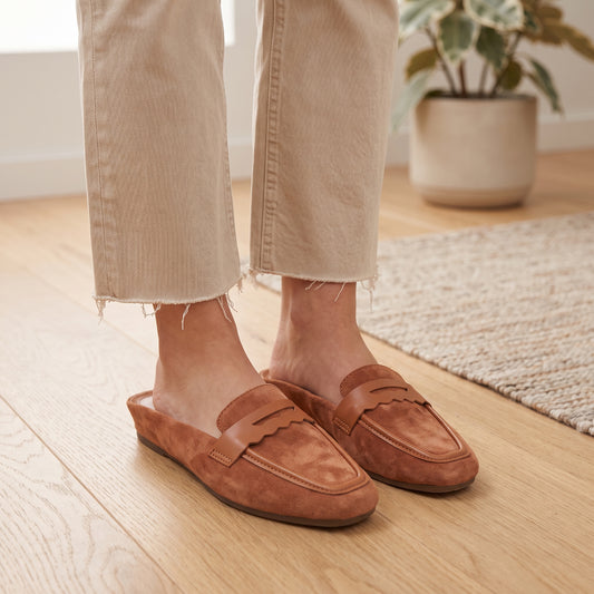 Tan Casual Mules 8007249