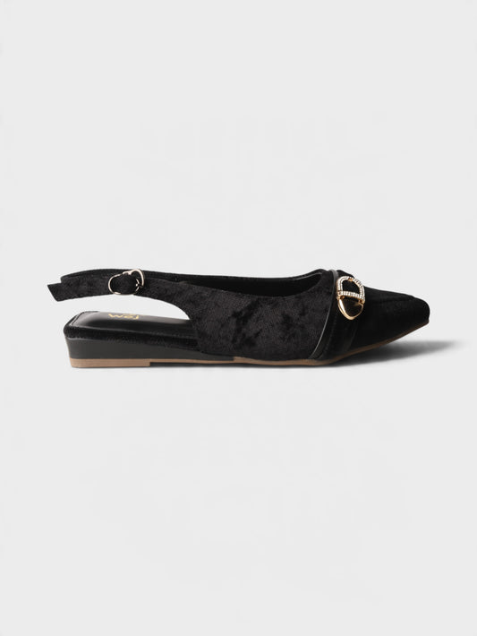 Black Formal Mules 8002383