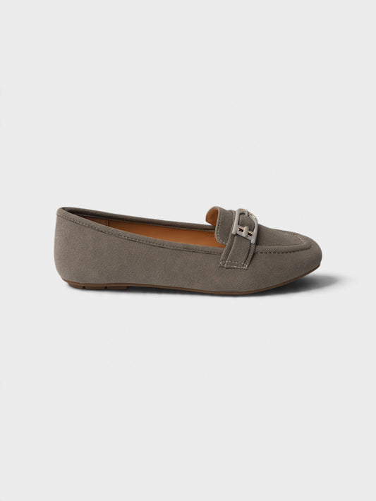 Grey Casual Loafers 8004632